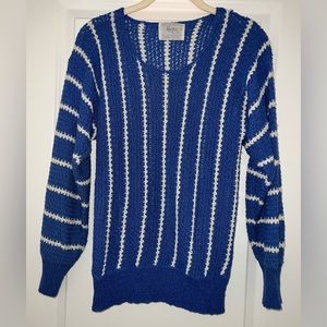 70s Vintage Chic Knit Blouse/Sweater “Hooper”